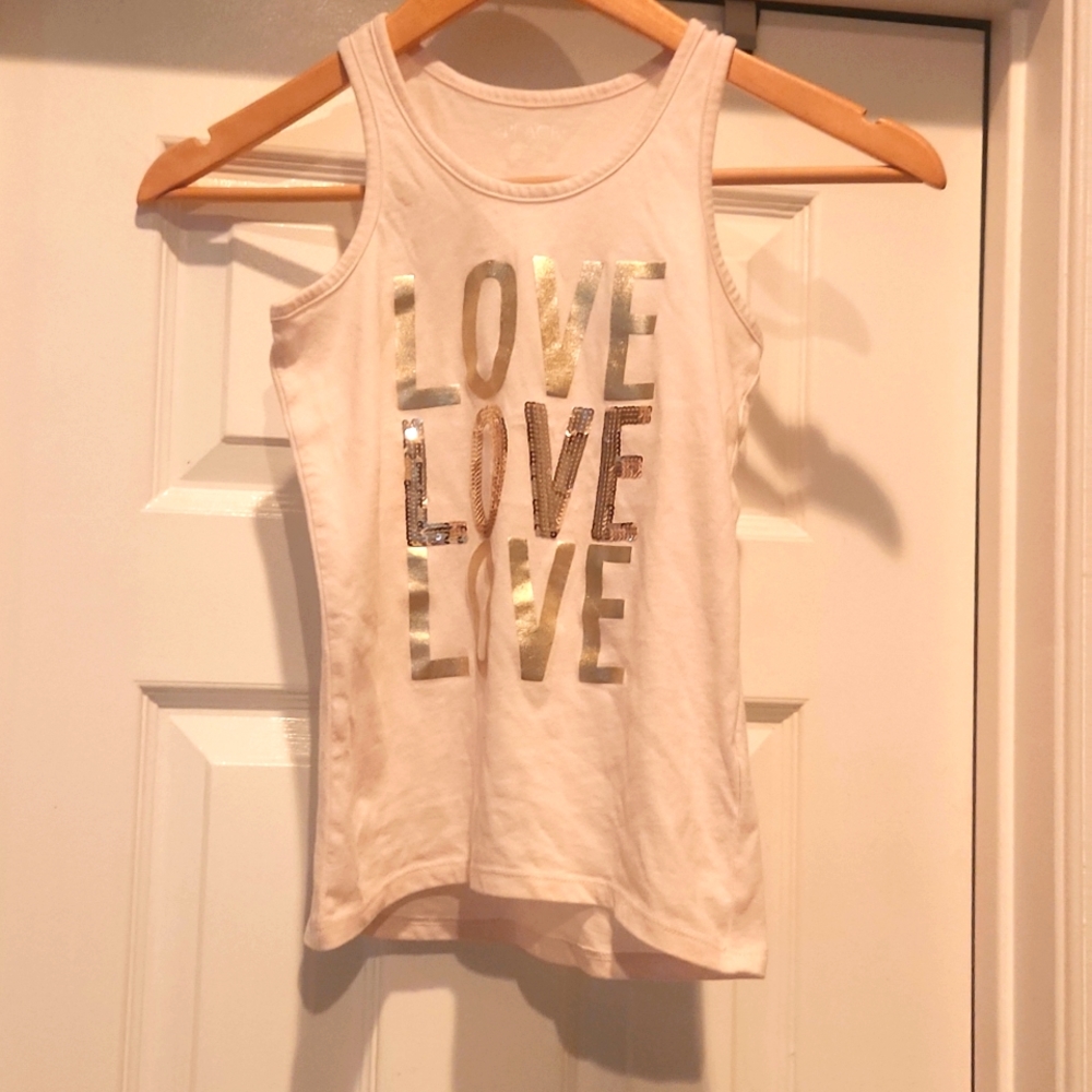 Children's Place Pink Tank Top size 7/8